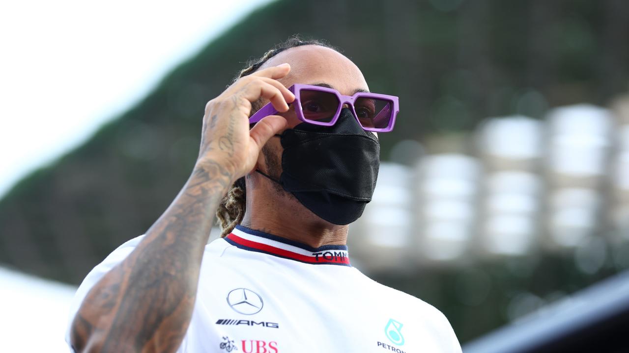 Lewis Hamilton had a long weekend. Photo by Lars Baron/Getty Images