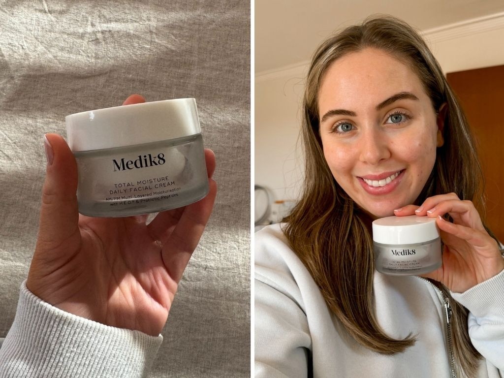 We try the Medik8 Total Moisture Daily Facial Cream.