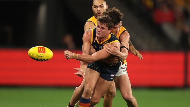 Crouch was dropped three times by the Crows. (Photo by Robert Cianflone/Getty Images)