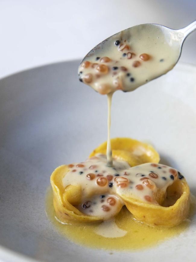 Guy Grossi’s baccala tortellini recipe is fine and fancy.