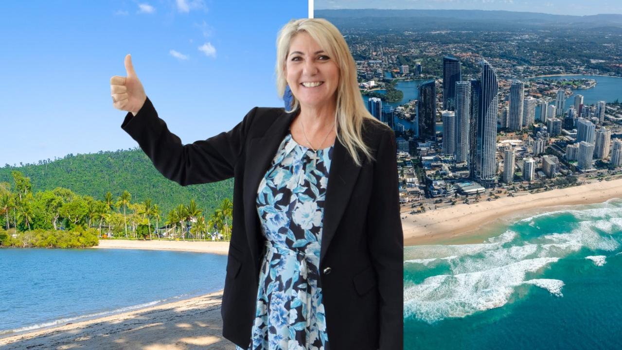 Whitsunday councillors, with Mayor Julie Hall (centre) at the helm, have made an 11th hour decision to delete changes to its planning scheme amid passionate pleas not to turn Airlie Beach (left) into another “Noosa or Gold Coast”.