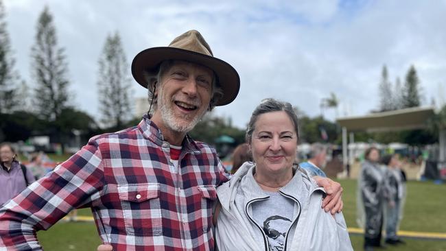 Col, left, and Bobbi, right. Picture: Asa Andersen.