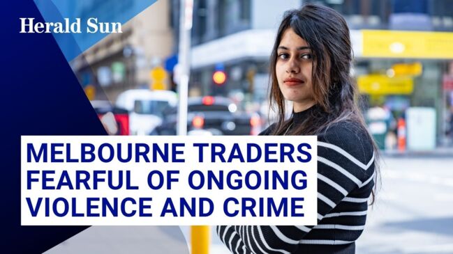 Melbourne's CBD overrun by crime and drug use