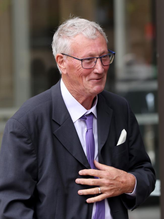 Bill Spedding pictured as he leaves the NSW Supreme Court. Picture: NCA NewsWire / Damian Shaw