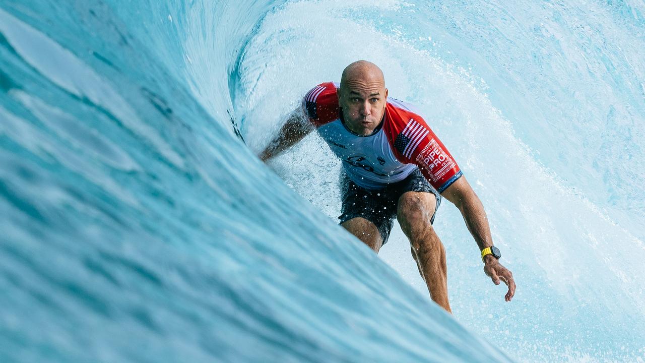 ‘Like riding a bike’: Surfing GOAT stuns