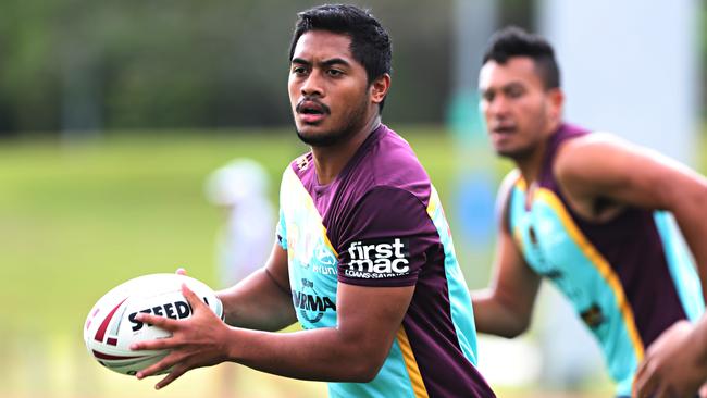 Anthony Milford during pre-season training.