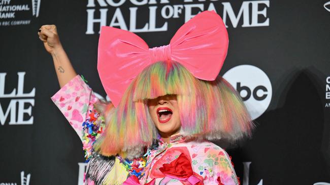 Australian singer-songwriter Sia has released Christmas music. Picture: Angela Weiss / AFP)