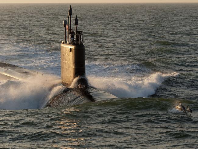 The Virginia-class submarine can largely avoid submerging to remain undetected. Picture: Huntington Ingalls Industries