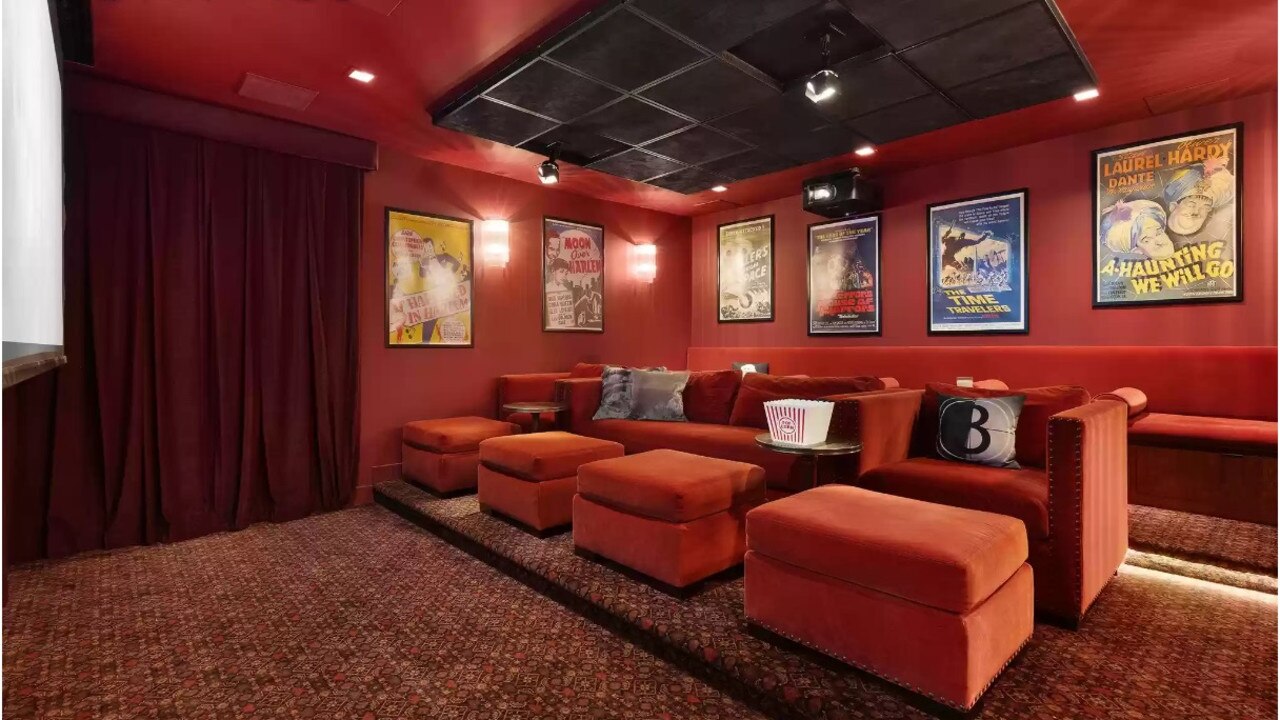 The classic home theatre area. Picture: Realtor/Compass