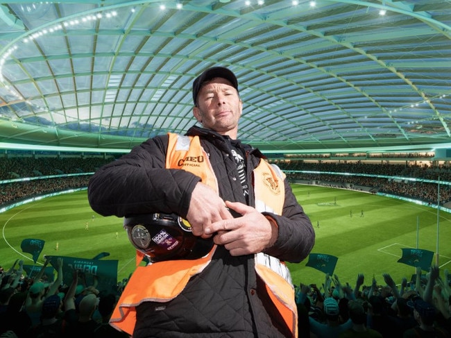 Stadium solution to keep bridge workers in Tassie