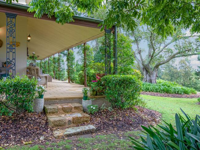 The sandstone homes dates back to 1850s.