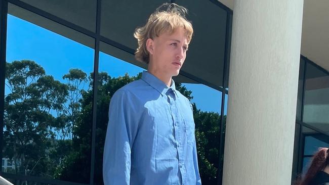 Joshua Matthew Barr leaving Maroochydore Magistrates Court on a previous occasion. Picture: Chelsea Heaney