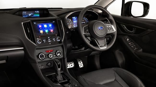 Apple Car Play and Android Auto are standard on the new Subaru Impreza 2.0i-S sedan. Picture: Supplied.