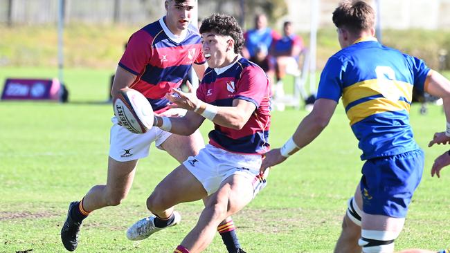 Trent Picot. GPS First XV rugby between BSHS and Toowoomba Grammar. Saturday July 13, 2024. Picture, John Gass