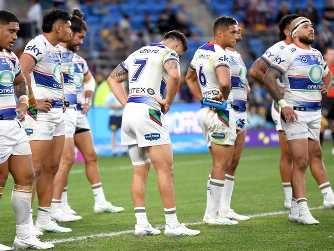 The Warriors got lapped by Gold Coast. NRL Imagery