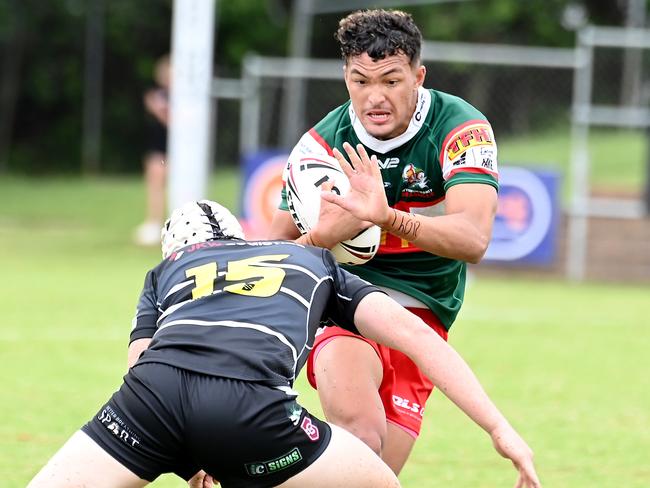 Wynnum Manly player Dean Tauaa. Picture, John Gass