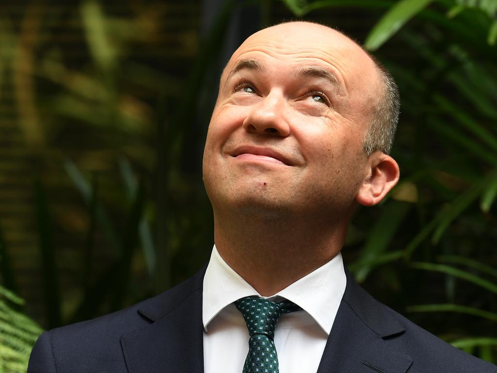 NSW Energy Minister Matt Kean during a press conference at Hornsby Ku-ring-gai Hospital in Sydney, Tuesday, January 28, 2020. (AAP Image/Dean Lewins) NO ARCHIVING