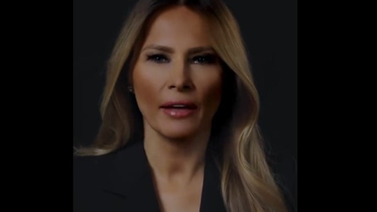 A still from one of Mrs Trump’s social media videos promoting her book.