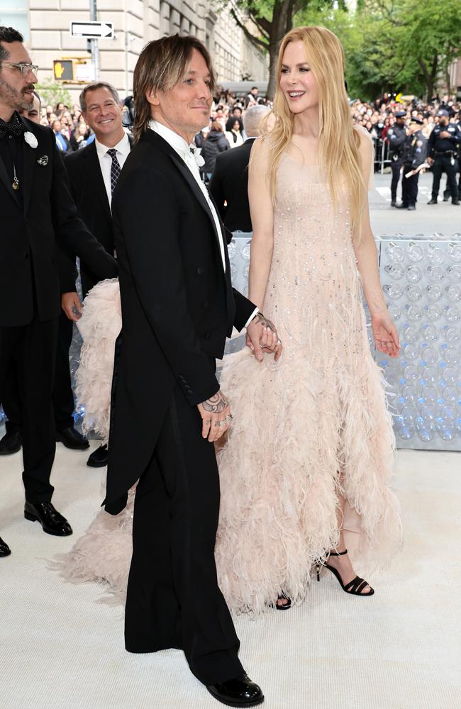 Keith Urban and Nicole Kidman attend The 2023 Met Gala. Photo: Jamie McCarthy/Getty Images.