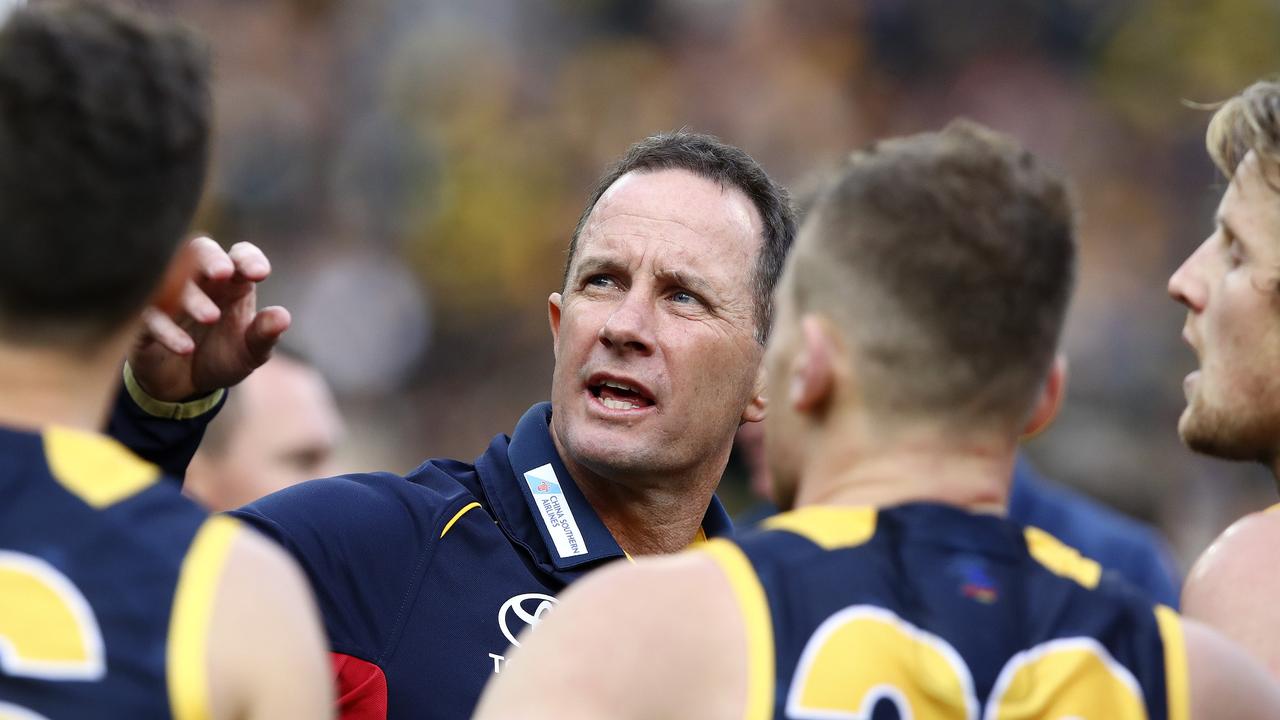 Don Pyke at 3 quarter time of the 2017 AFL Grand Final. Picture Sarah Reed