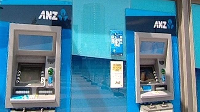 New brand identity emblem for ANZ Bank.