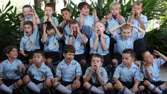 My First Year: TSS Prep RA. Front row: Santi, Henry, Misha, Ryder, Justin, Ray. Middle row: Franklin, Knox, Jesse, Colt, Eli. Back row: Beau, Liam, Rome, Uriah, Byron, Van. Picture Glenn Hampson.