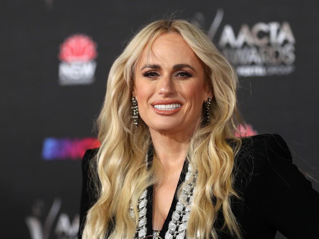 Rebel Wilson arrives ahead of the 2021 AACTA Awards Presented by Foxtel Group at the Sydney Opera House on December 8, 2021. Picture: Mark Metcalfe/Getty Images for AFI