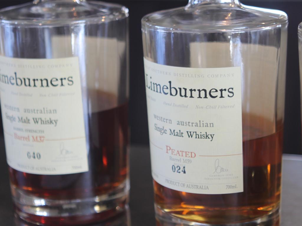 Limeburners Heavy Peat whisky, $139.50 per 30ml Picture: Supplied.