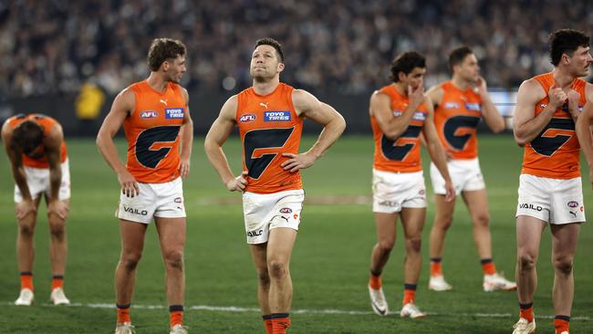 Toby Greene and the Giants pushed Collingwood all the way in last season’s preliminary final. Picture: Phil Hillyard