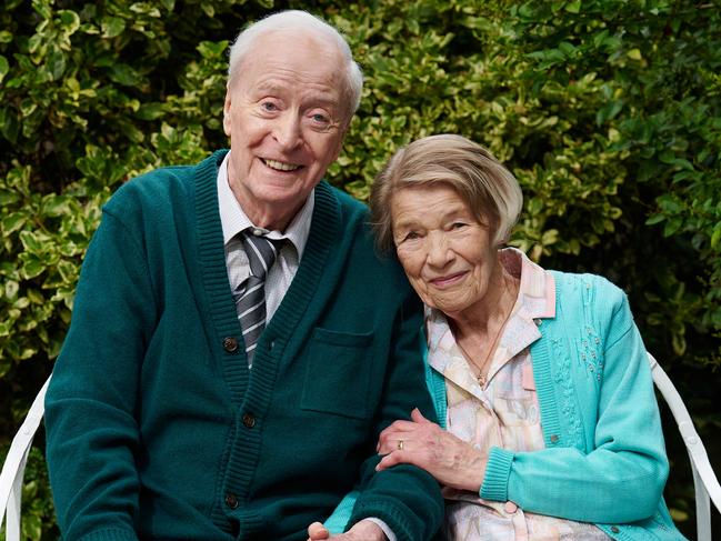 Michael Caine and Glenda Jackson in a scene from the movie The Great Escaper.