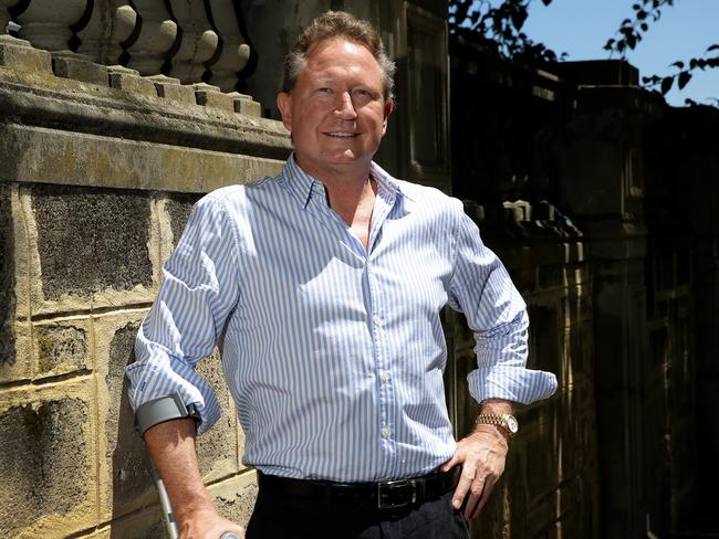 Billionaire miner Andrew Forrest has donated hundreds of millions of dollars for indigenous aid.
