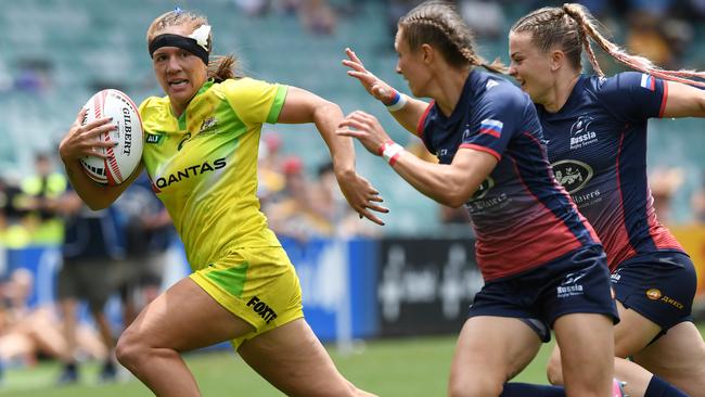 Australian rugby sevens star Evania Pelite feels no extra pressure to ...