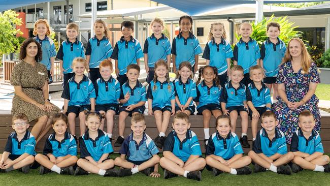 St. Mary's Catholic Primary School Prep P Back row: Claire, Hudson, Lucia, Julian, Edie, Rosa, Piper, Anaya, Abigail Middle row: Elsie, Flynn, Oskar, Airlie, Rori, Skylar, Oliver, Nikolas Front row: Reuben, Sierra, Tabitha, Thomas, Ryker, Peachie, Walter, Vance Teacher Assistant Mrs Stella Rodrigues Teacher Ms Andrea Pembroke Picture: Michaela Harlow.