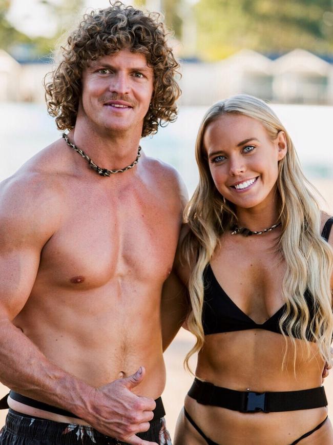 On Wednesday’s night episode of The Bachelor, Cass Wood wore the barely-there bikini. Picture: Supplied