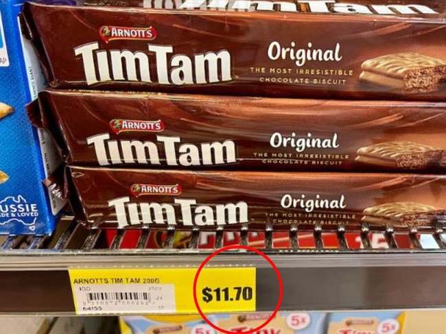 Tim Tam packet for sale