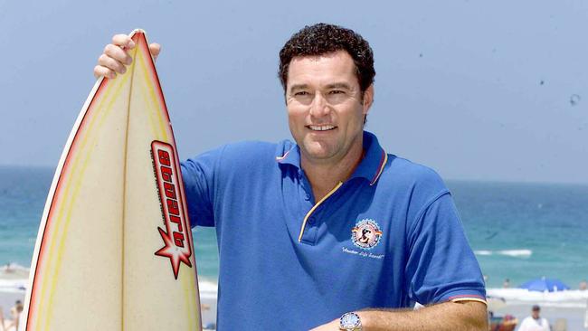 John Paul Langbroek on Surfers Paradise beach.