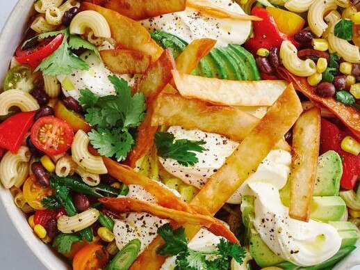 Tex Mex pasta salad.