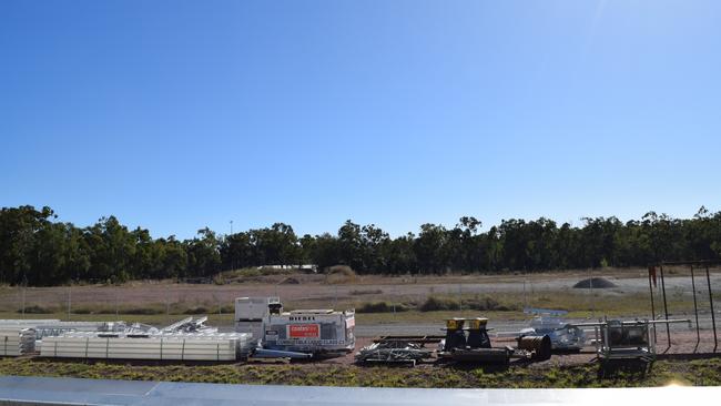 Mr Miles inspected the area where the second stage of production will take place.