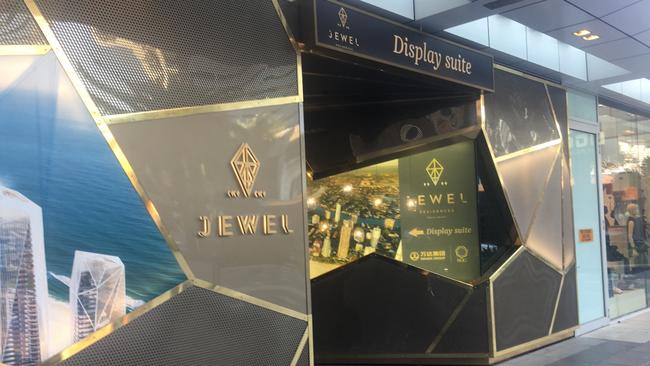 The Jewel sales office in Surfers Paradise. Photo: Kathleen Skene