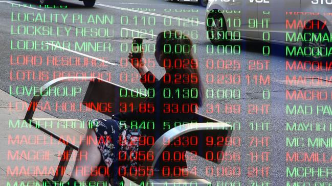 SYDNEY, AUSTRALIA : NewsWire Photos- AUGUST 07 2024. A view of the digital boards at the Australian Stock Exchange at the ASX in Sydney with the US market causing havoc on the Australian Economy. Picture: NewsWire /Gaye Gerard