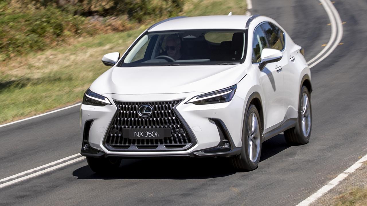 The Lexus NX 350h is the most popular luxury car in Australia.