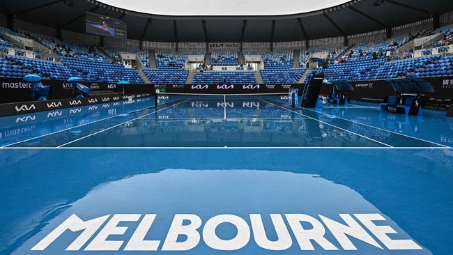 Rain and extreme heat have played havoc with scheduling. Picture: Anthony Wallace/AFP