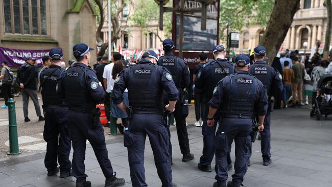 NSW Police have applied to the Supreme Court to stop planned protests on October 7. Picture: NewsWire / Damian Shaw