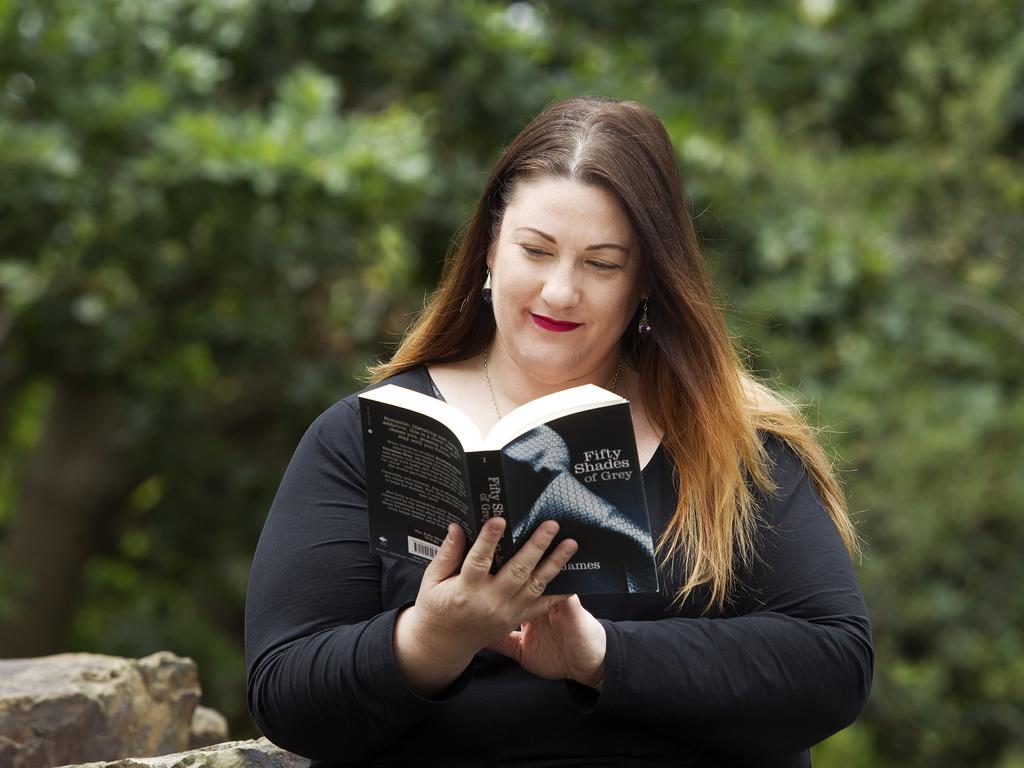 Aussie reader Kim Bayne is a fan of Fifty Shades of Grey. Picture: Sarah Matray