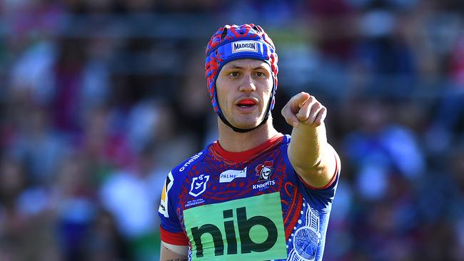 Kalyn Ponga has gone “all in” to nail his switch to five-eighth. Picture: Getty Images