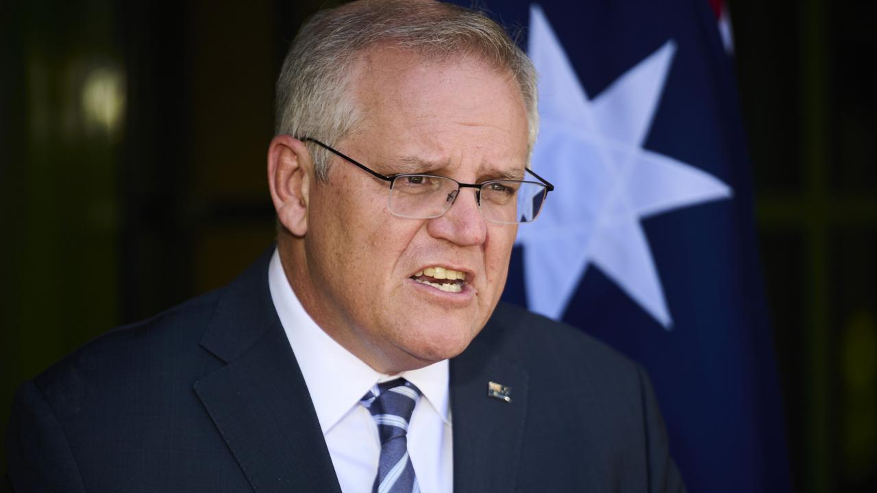 Australian Prime Minister Scott Morrison.