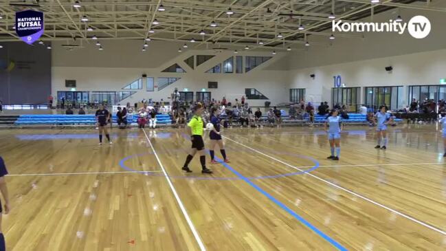 Replay: Football Australia National Futsal Championships Day 3 - Football Victoria v Football NSW Lightning (U17 Girls)