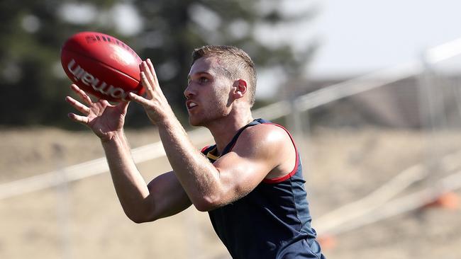 Rory Laird was back to his best with a top SuperCoach score against the Saints. Picture: Sarah Reed. 