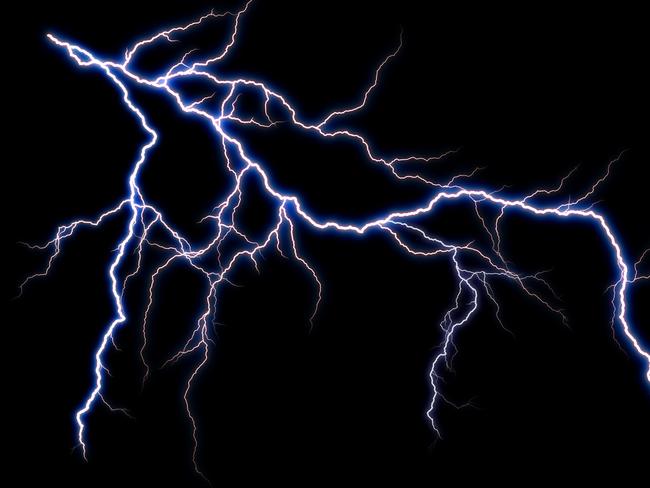 The Bureau of Metorology states hair is known to “stand on end” when lightening is about to strike. Picture: iStock