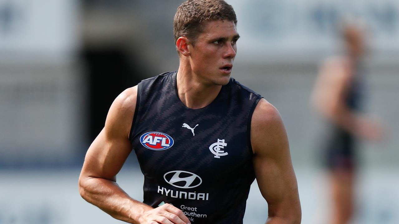 Charlie Curnow has the potential to blow the game apart if he can finally avoid injury. Picture: Michael Willson/AFL Photos